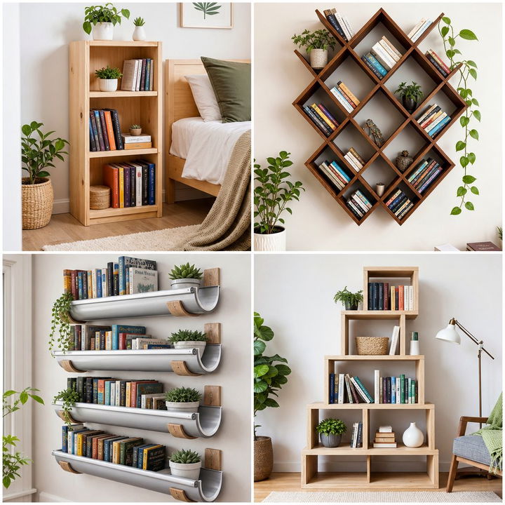 30 DIY Bookshelf Ideas That Are Cheap and Clever