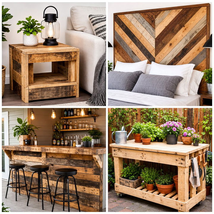 30 Easy DIY Pallet Furniture Ideas