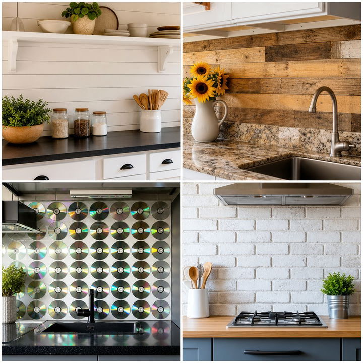 40 Unique Kitchen Backsplash Ideas on a Budget