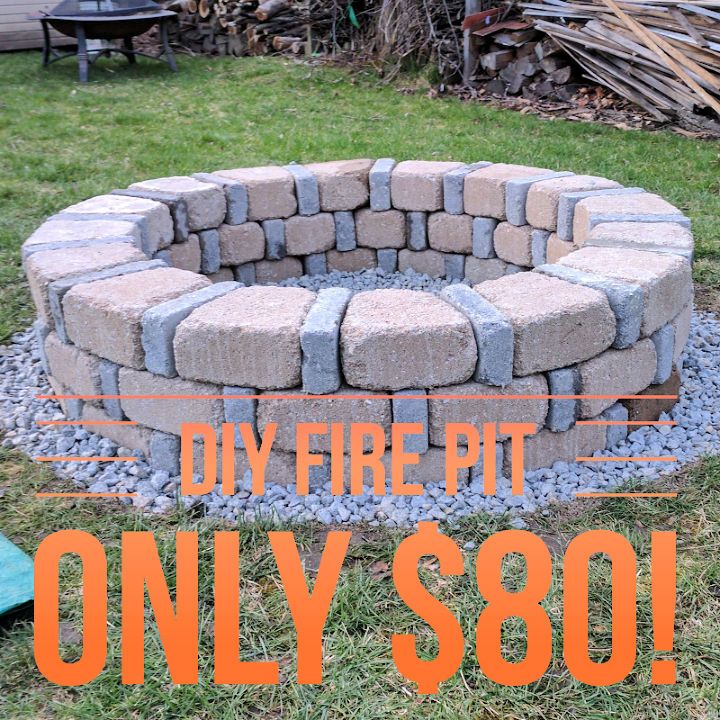 80 Brick Fire Pit