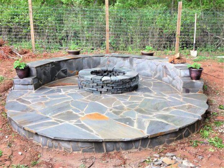Above ground Patio Fire Pit