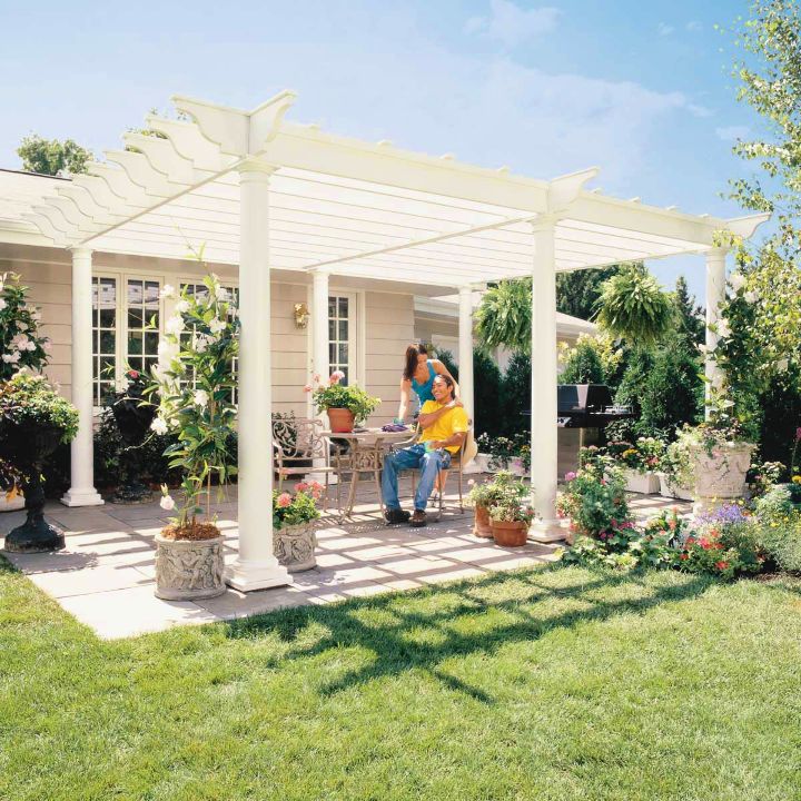 Build a Pergola in Patio