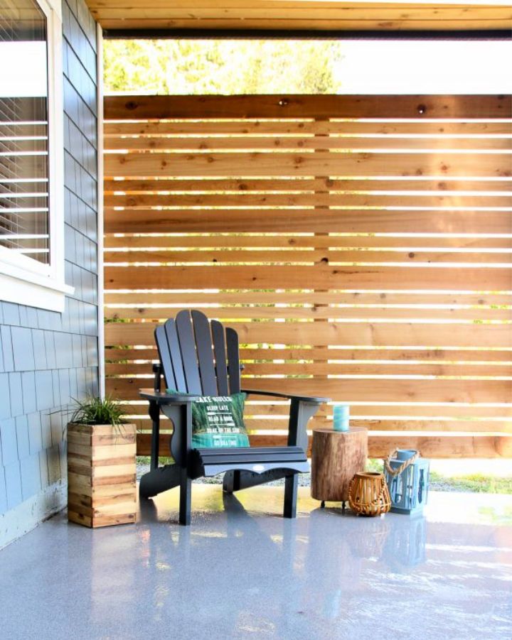 Budget-Friendly DIY Outdoor Privacy Screen