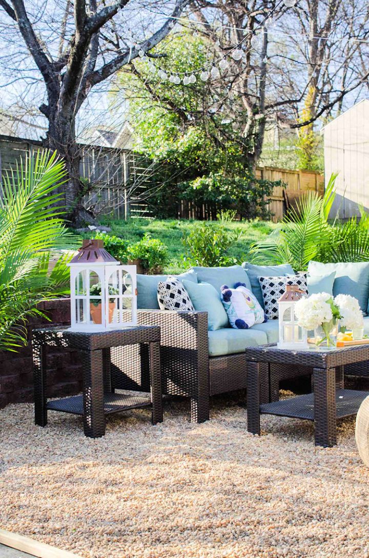 Chic Gravel Patio