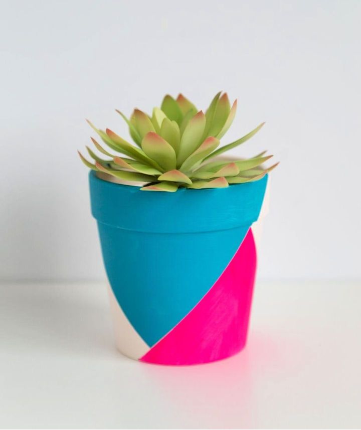 Easy Painted Flower Pot Design Ideas - The DIY Nuts