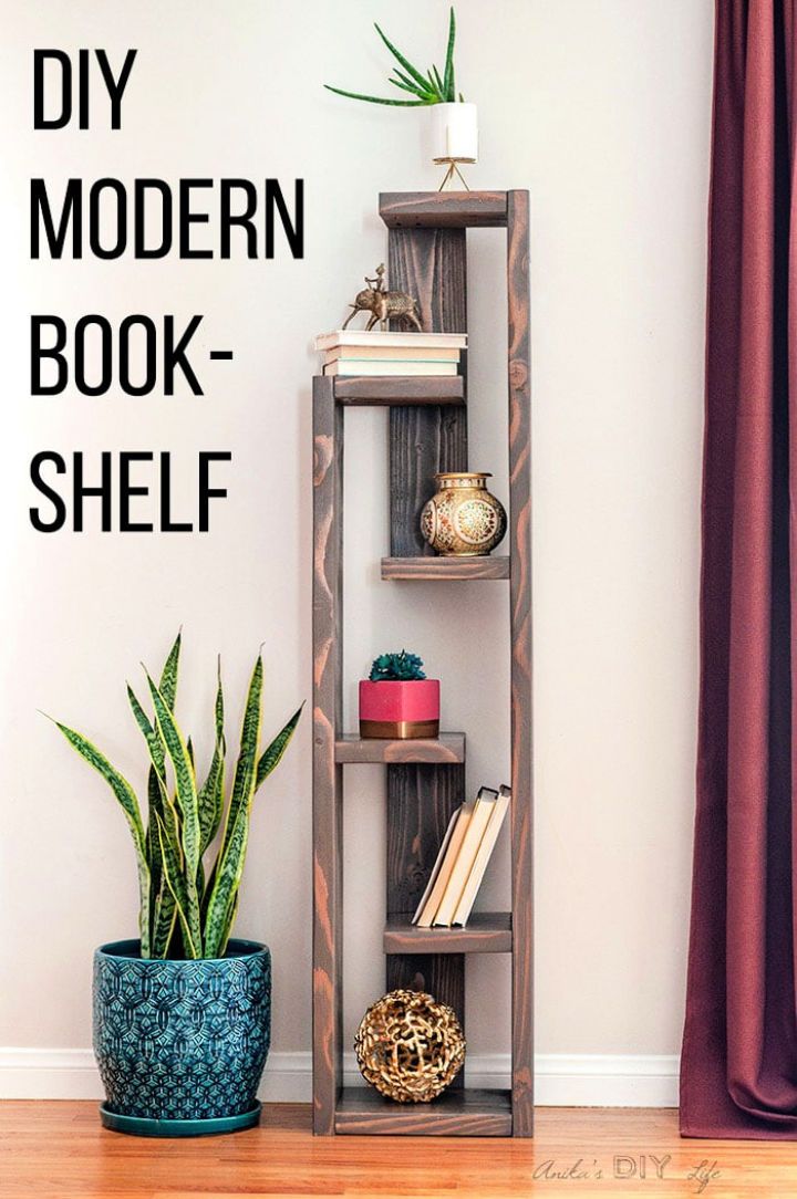 Modern Bookshelf in 5 Steps