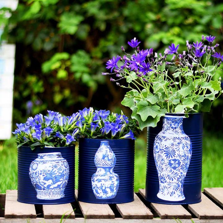 Oriental Vase Flower Pots