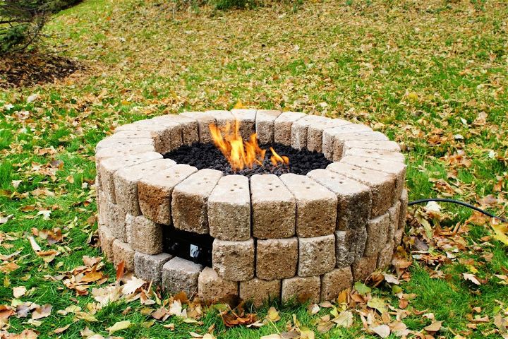 Outdoor Gas Fire Pit