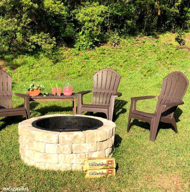 Outdoor Stone Fire Pit