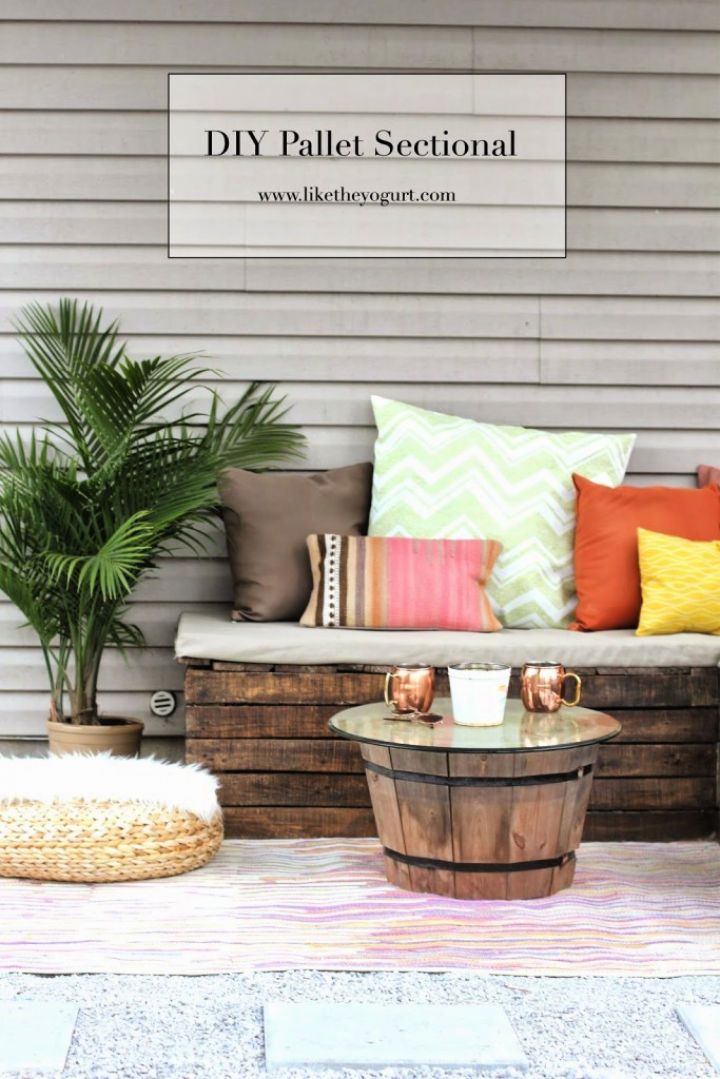 Pallet Outdoor Sectional