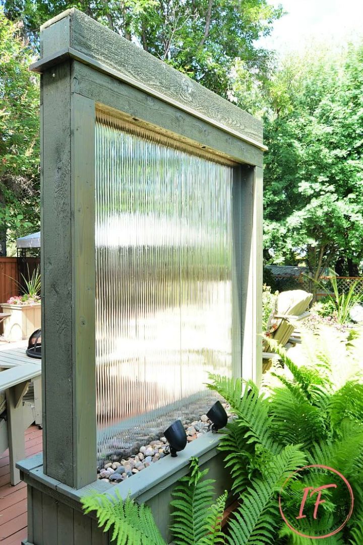 Patio Water Wall