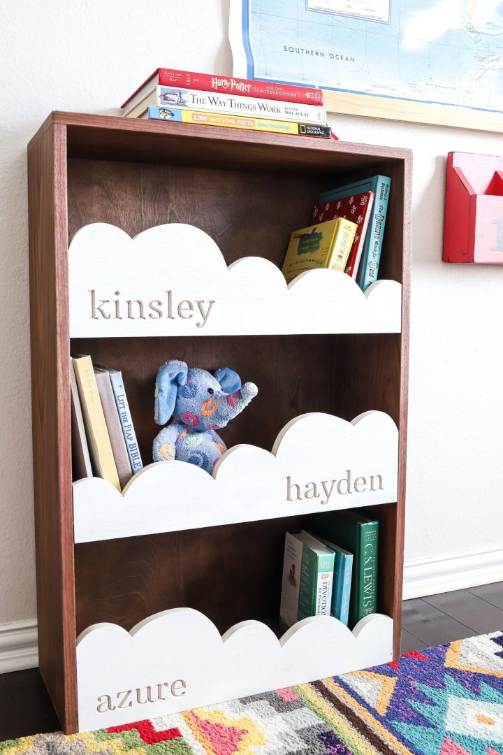 Whimsical Cloud Bookshelf