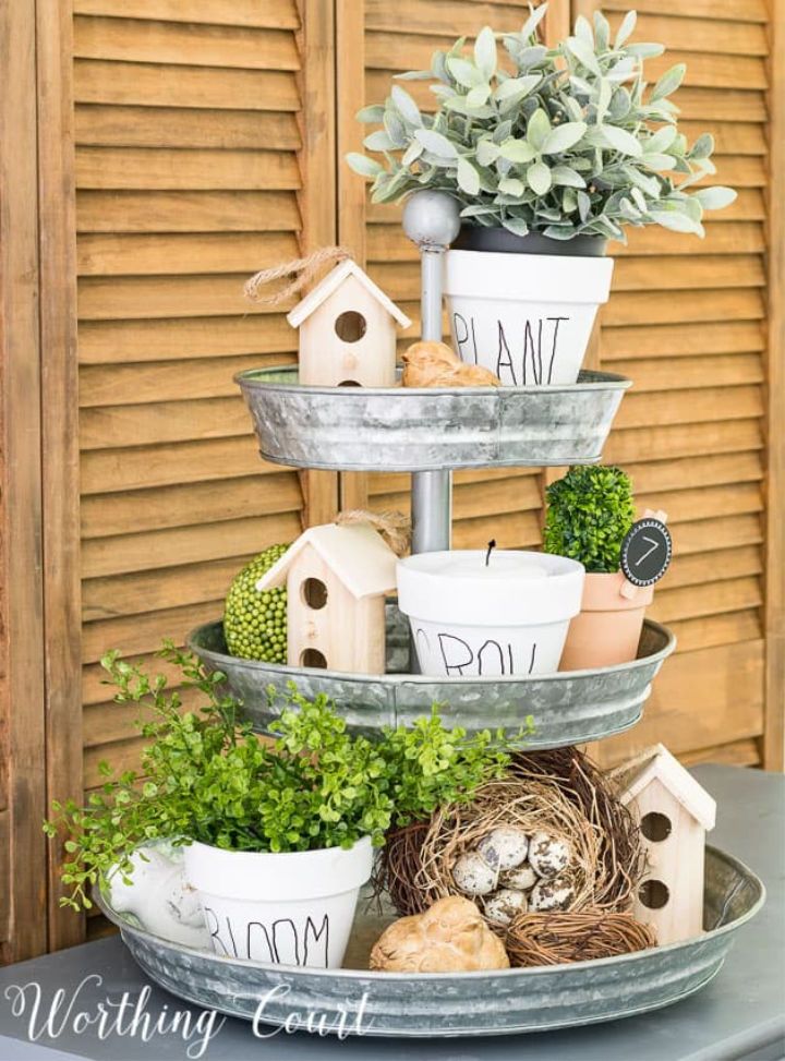 White Clay Flower Pots