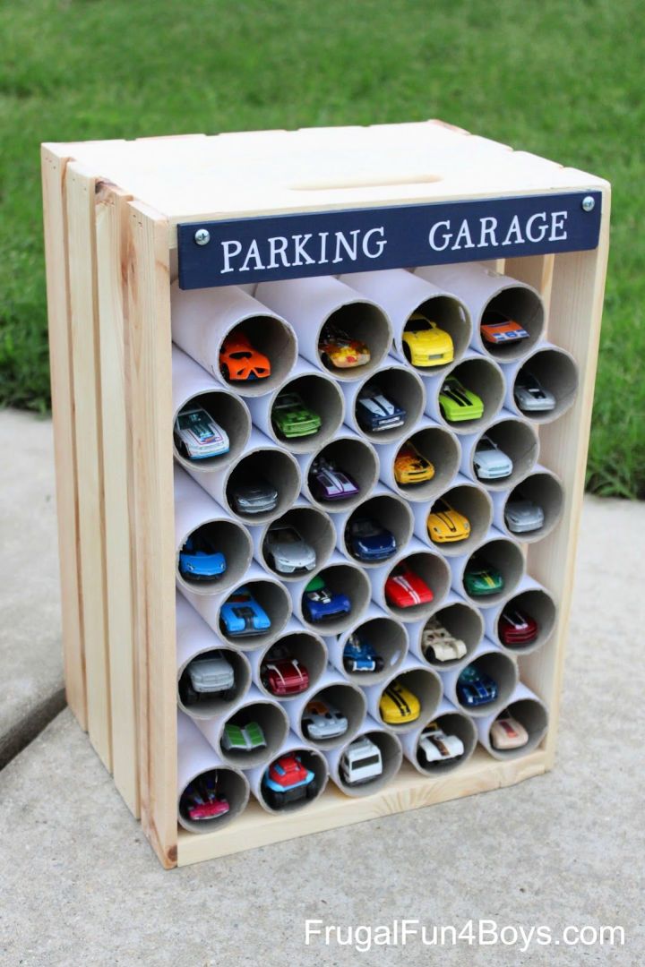 Wooden Crates to Toy Storage