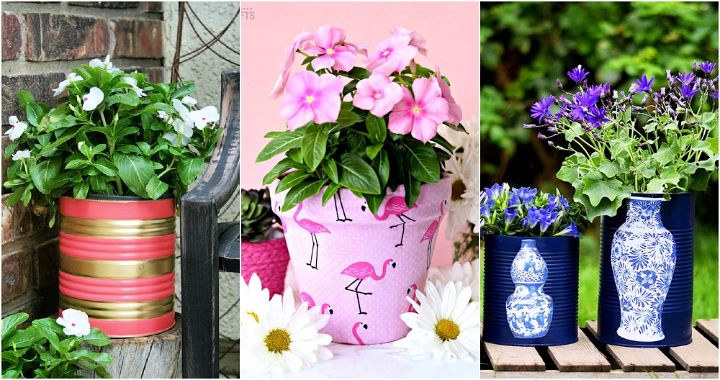 Top 30 Easy & Cheap DIY Garden Pots and Containers