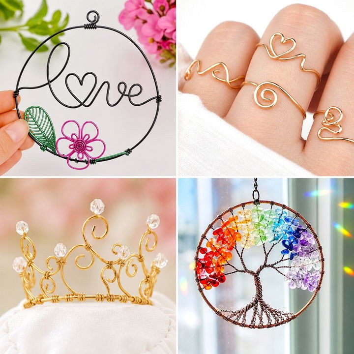 35 DIY Wire Crafts and Art Ideas