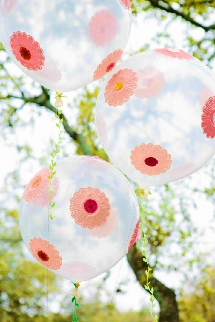 DIY Flower Balloons 1