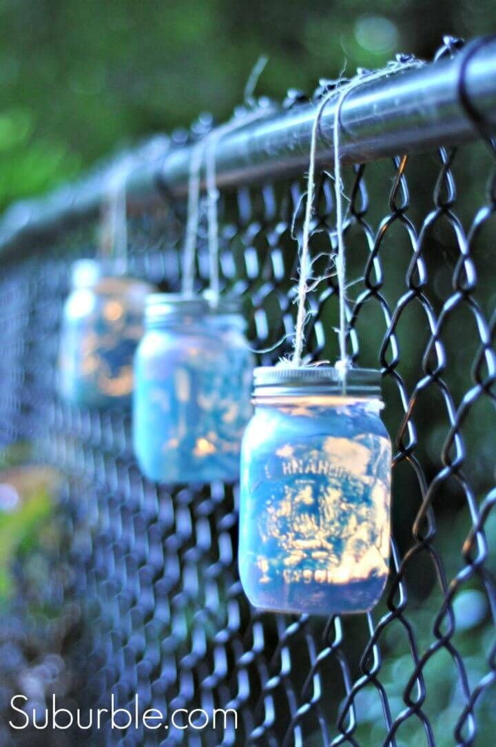 DIY Mason Jar Lanterns