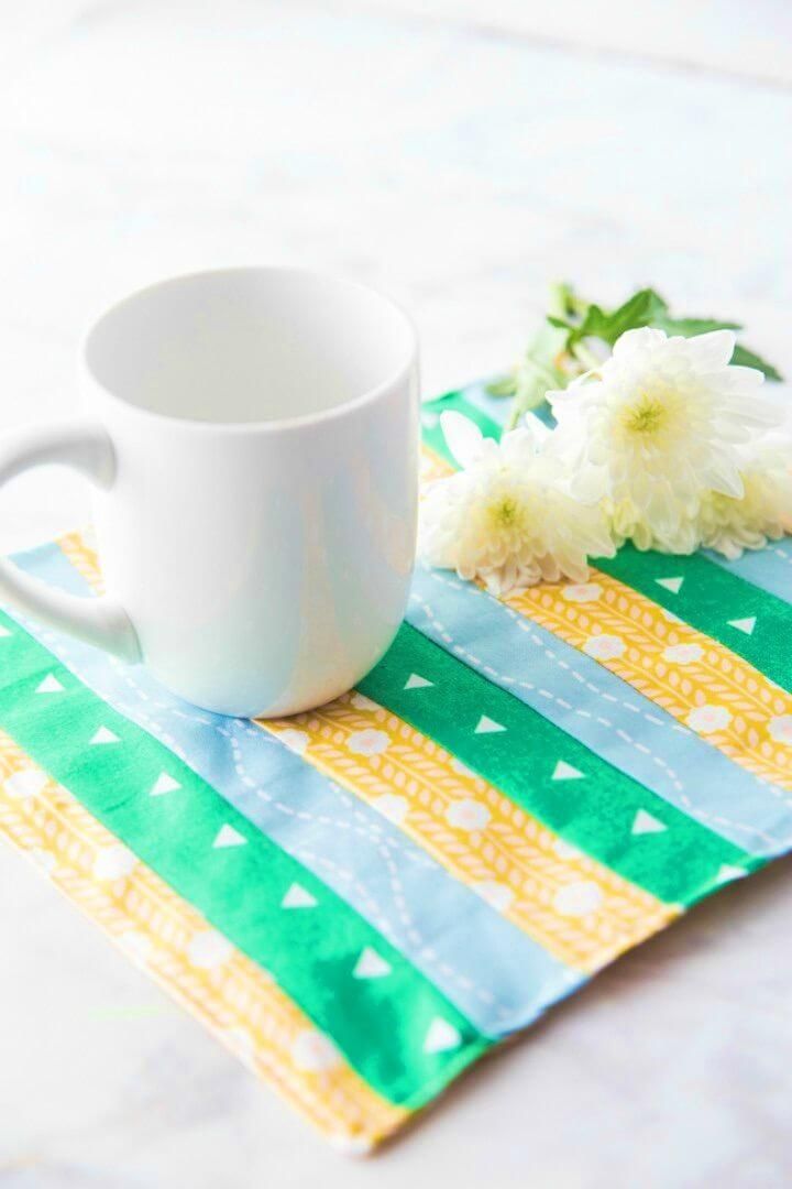 How to DIY Mug Rug