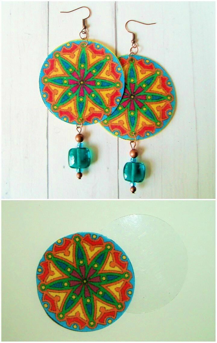 How to Make Mandala Earrings