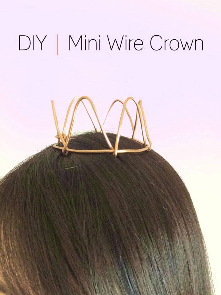 How to Make Mini Wire Crown