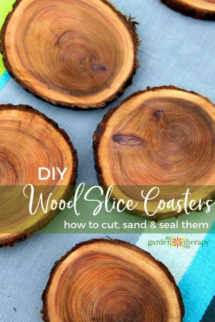 How to Make Natural Branch Coasters