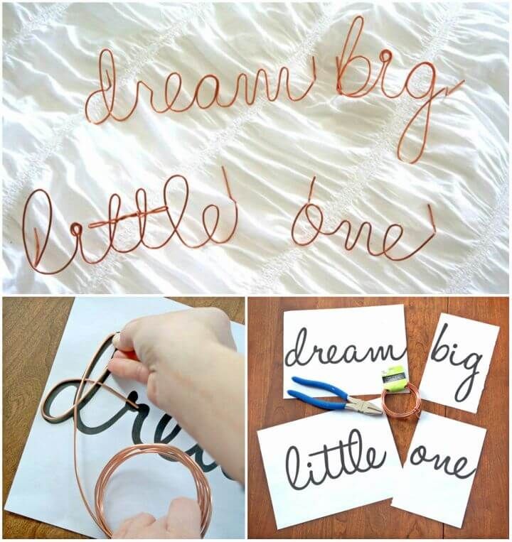 DIY Wire Word Art Teaser — Copper Dot Interiors