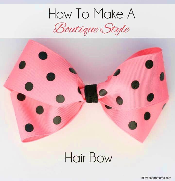 Make a Boutique Style Hair Bows