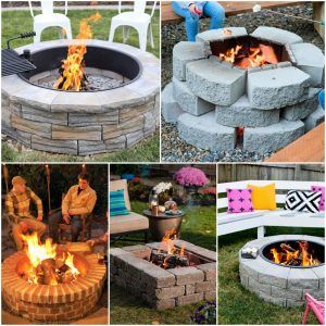 Cheap DIY Fire Pit Ideas and Designs