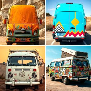 22 70s Van Art Ideas Retro Designs for Mobile Lifestyle