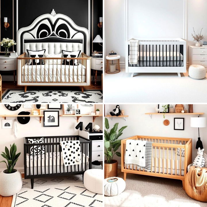22 Adorable Black and White Nursery Decor Concepts - Lost At E Minor