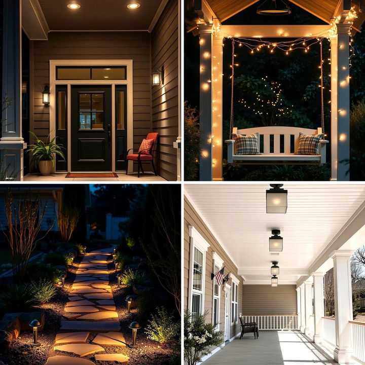 22 Ambient Front Porch Lighting Ideas for Evening Warmth & Safety ...