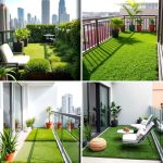 22 Artificial Grass Balcony Designs for Urban Greenery