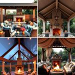 22 Backyard Pavilion Ideas With Fireplaces for Year-Round Use