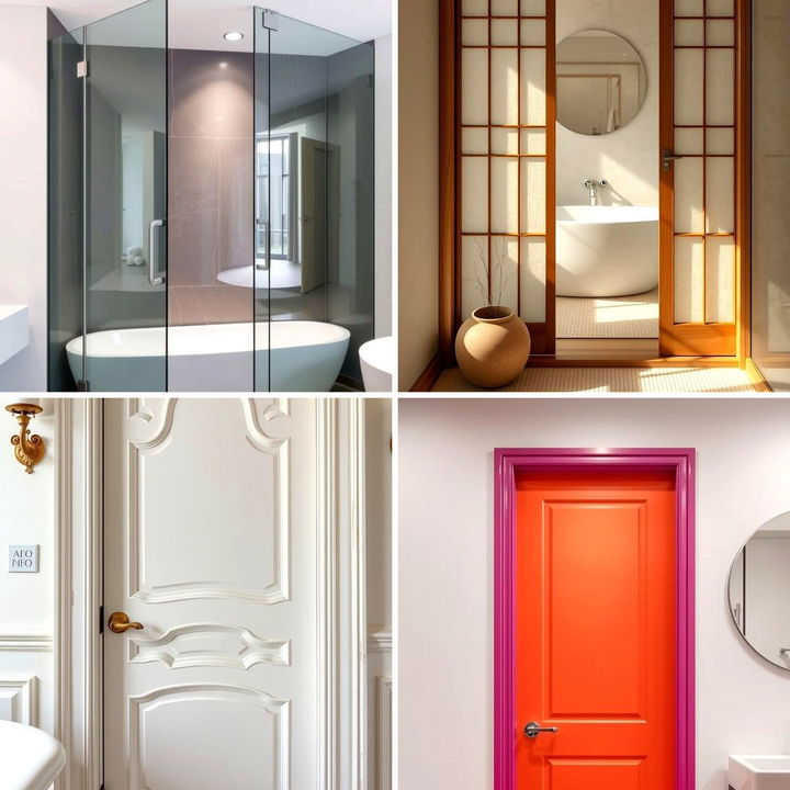 22 Bathroom Door Ideas to Enhance Style and Privacy - Lost At E Minor