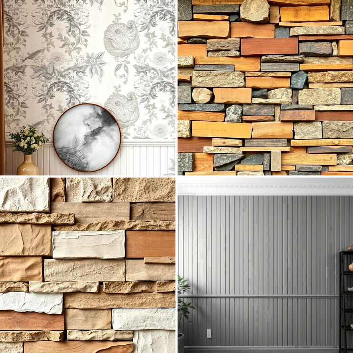Stunning Floating Bead Board Wall Texture Patterns image