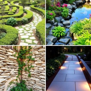 22 Beautiful Stone Garden Landscaping Ideas for Natural Charm