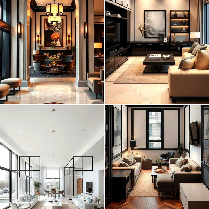 22 Black Trim Interior Design Tips for Bold Architectural Accents ...
