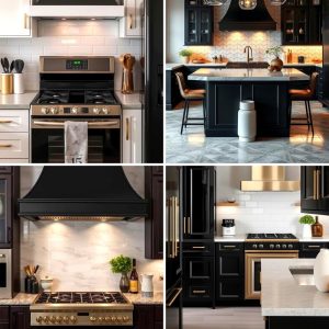 22 Black and Gold Kitchen Ideas Luxurious Culinary Spaces
