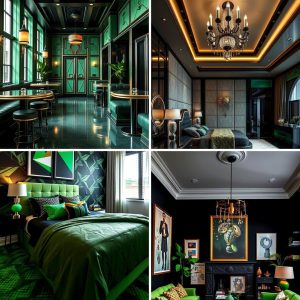 22 Black and Green Bedroom Design Ideas for Modern Spaces
