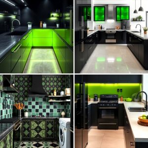 22 Black and Green Kitchen Ideas for Nature-Inspired Designs