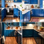 22 Blue Farmhouse Kitchen Cabinet Designs & Inspiration