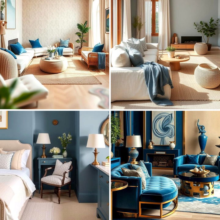 22 Blue and Beige Bedroom Ideas for Relaxation - Lost At E Minor