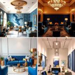 22 Blue and Gold Living Room Decor Inspiration