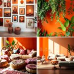 22 Boho Burnt Orange Bedroom Ideas for Warm Vibes