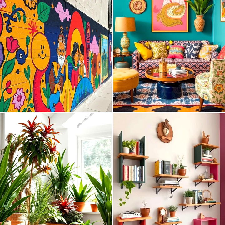 22 Boho Decor Ideas: Colorful Eclectic Styling Tips - Lost At E Minor
