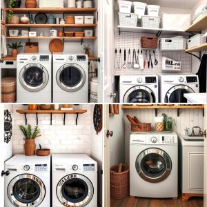 22 Boho Laundry Room Ideas with Bohemian Flair
