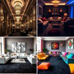 22 Bold Black Carpet Living Room Design Inspirations