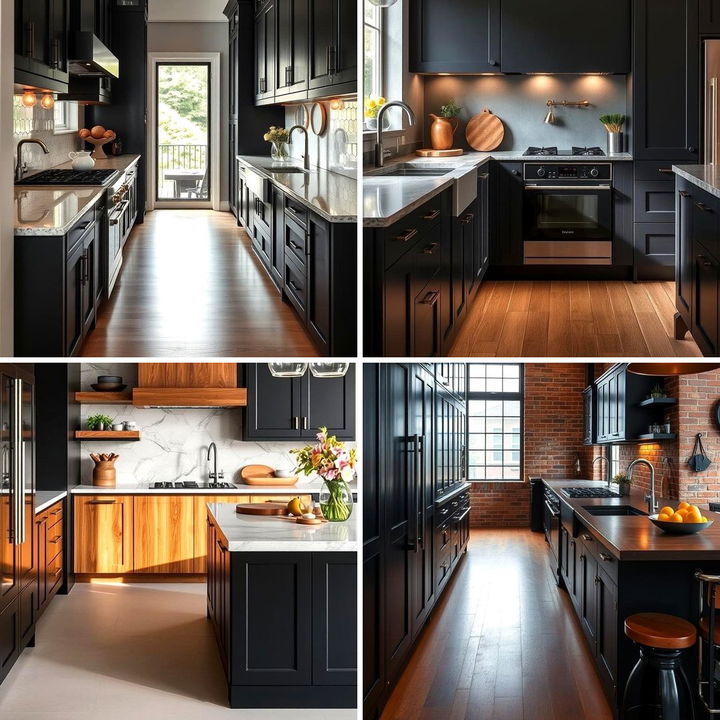 22 Bold Black Kitchen Cabinet Ideas for Dramatic Style