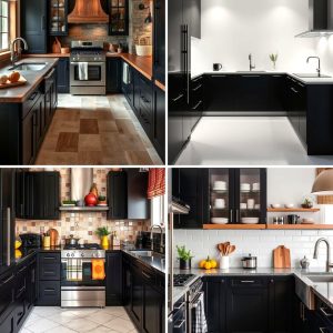 22 Bold Kitchens With Black Cabinets Dramatic Design Ideas